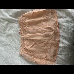Pink outdoor voices skirt with spandex